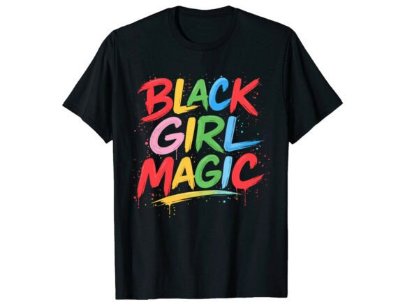 Magic Black History Month T-Shirt Graphics