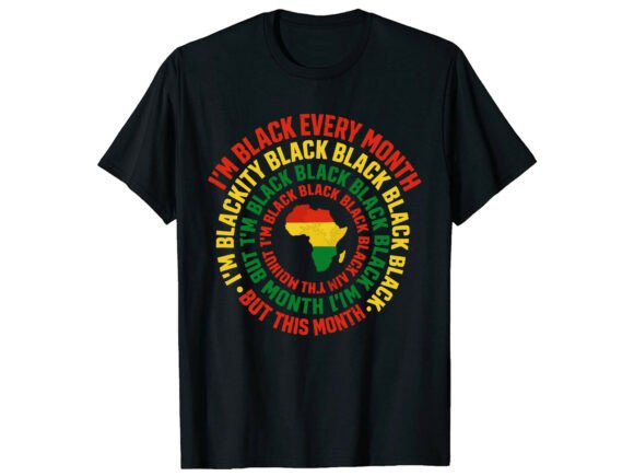 Proud Black History Month T-Shirt