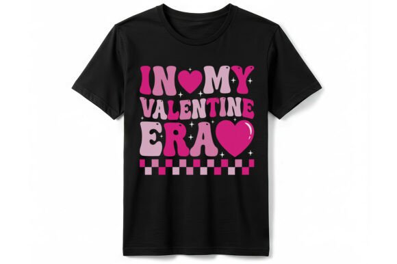 Retro in My Valentine Era T-shirt Graphics