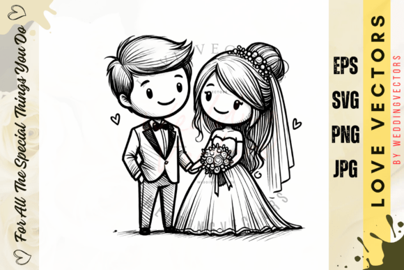 Weddingvectors - 22001355: Graphics for Love-Inspired Design