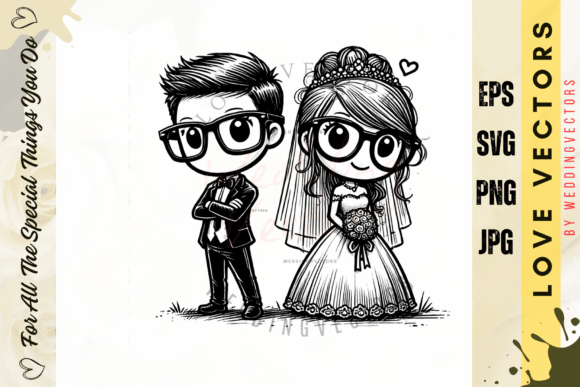 Weddingvectors - 22004065 Graphics and Illustrations